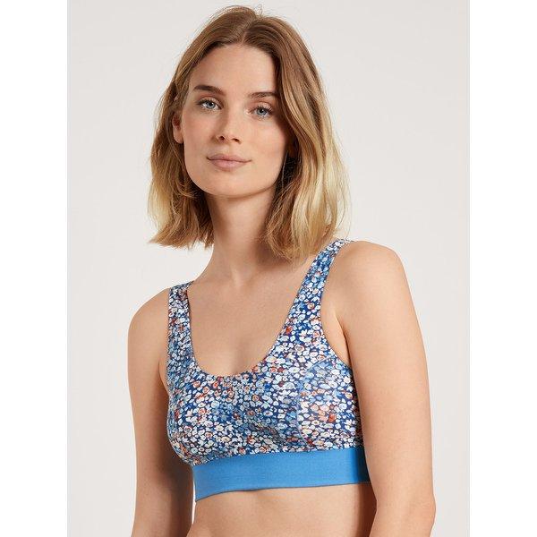 Image of Bustier Mit Träger Damen Azurblau XS