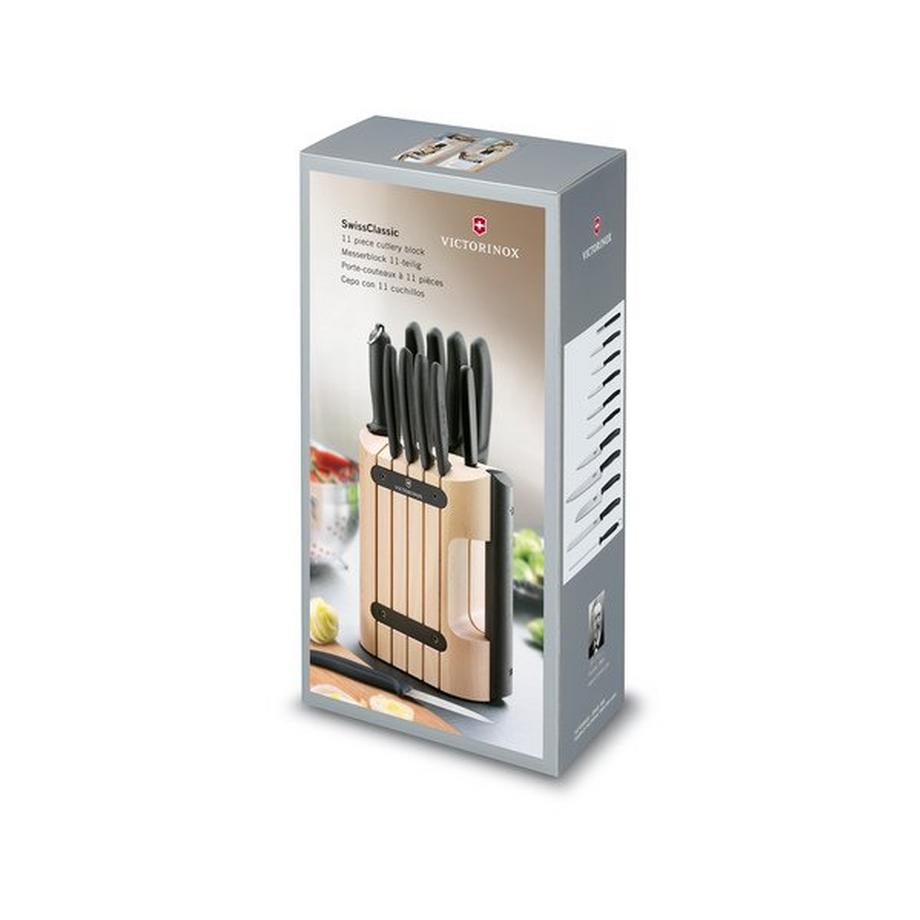 VICTORINOX Messerblock Swiss Classic 