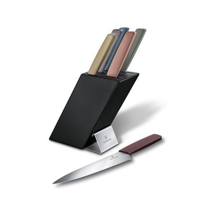 VICTORINOX Messerblock Swiss Modern 