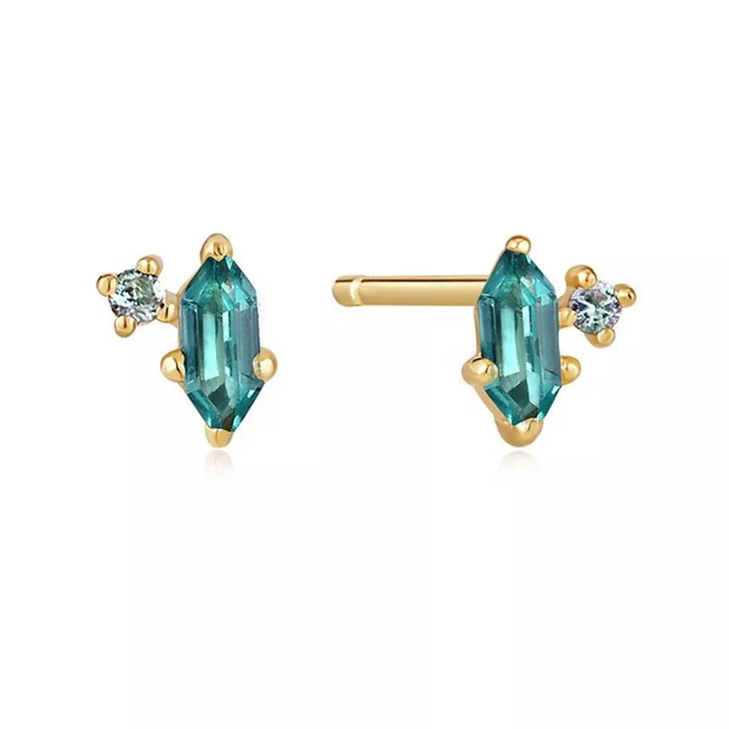 ANIA HAIE - Ohrstecker, 5mm, Gold