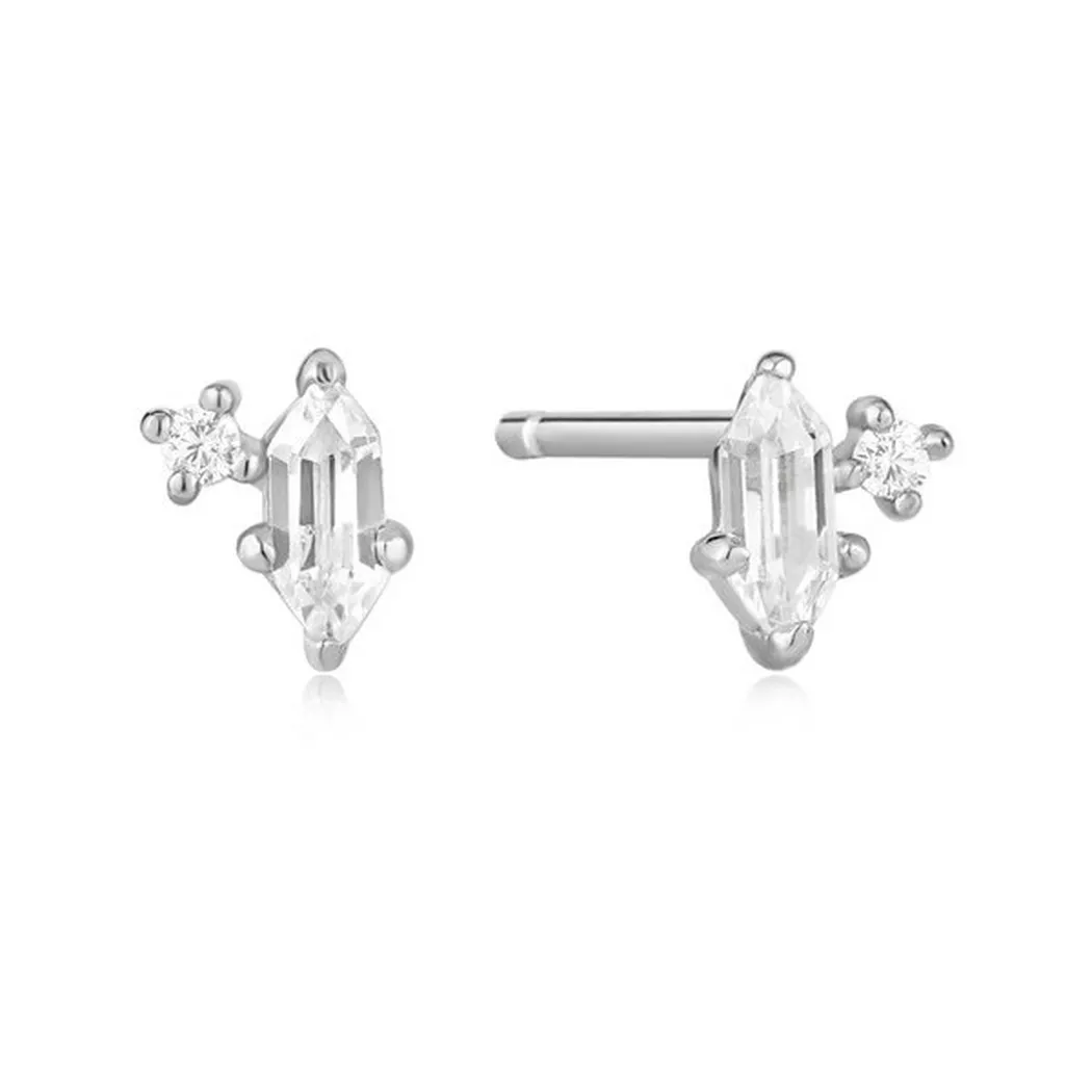 ANIA HAIE - Ohrstecker, 5mm, Silber