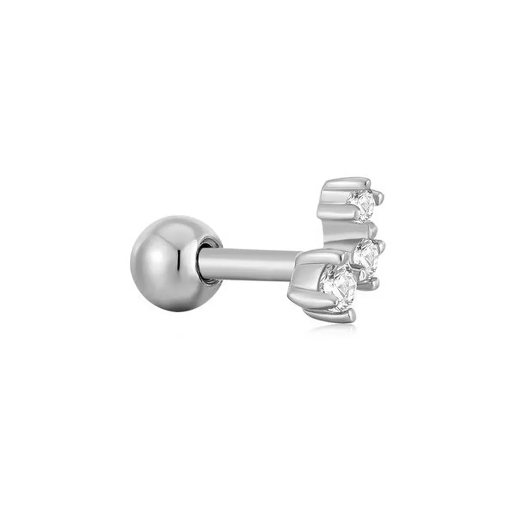 ANIA HAIE - Einzelohrstecker, 7mm, Silber