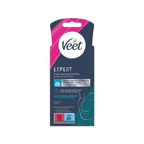 Veet  Expert strisce depilatorie a freddo viso 