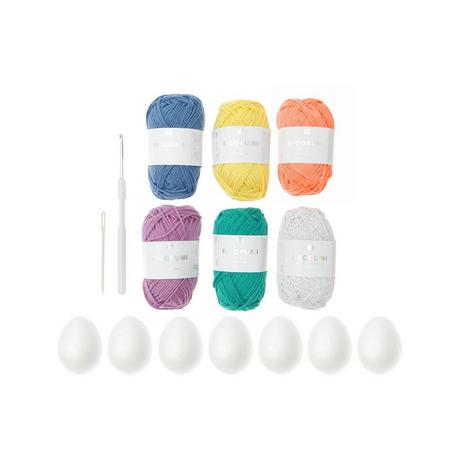 RICO-Design Set uncinetto Ricorumi Uovo di Pasqua classico 