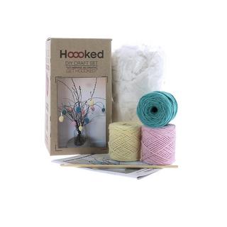 Hoooked Häkelset Fröhliche hängende Ostereier 