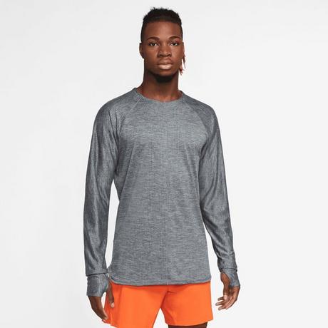 NIKE M NY DF STMT JRSY CREW T-shirt, col rond, manches longues 