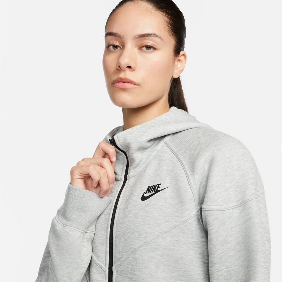 NIKE TECH Felpa, con zip, con cappuccio 