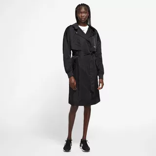 NIKE W NSW ESSNTL JKT TRENCH SU Giacca con cappuccio 