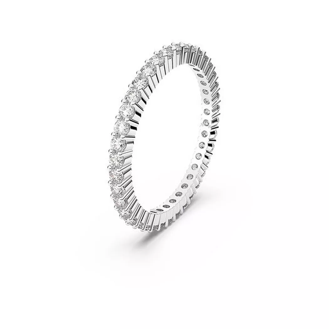 Swarovski - Ring, Matrix, 50, Silberfarben