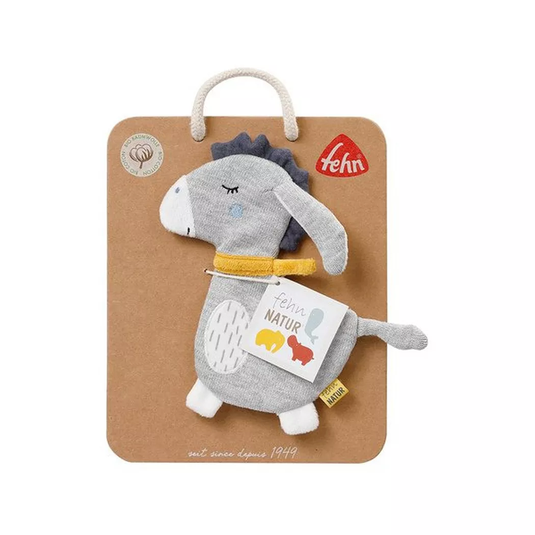 fehnNATUR - Stoffpuppe, 0 m, Grau