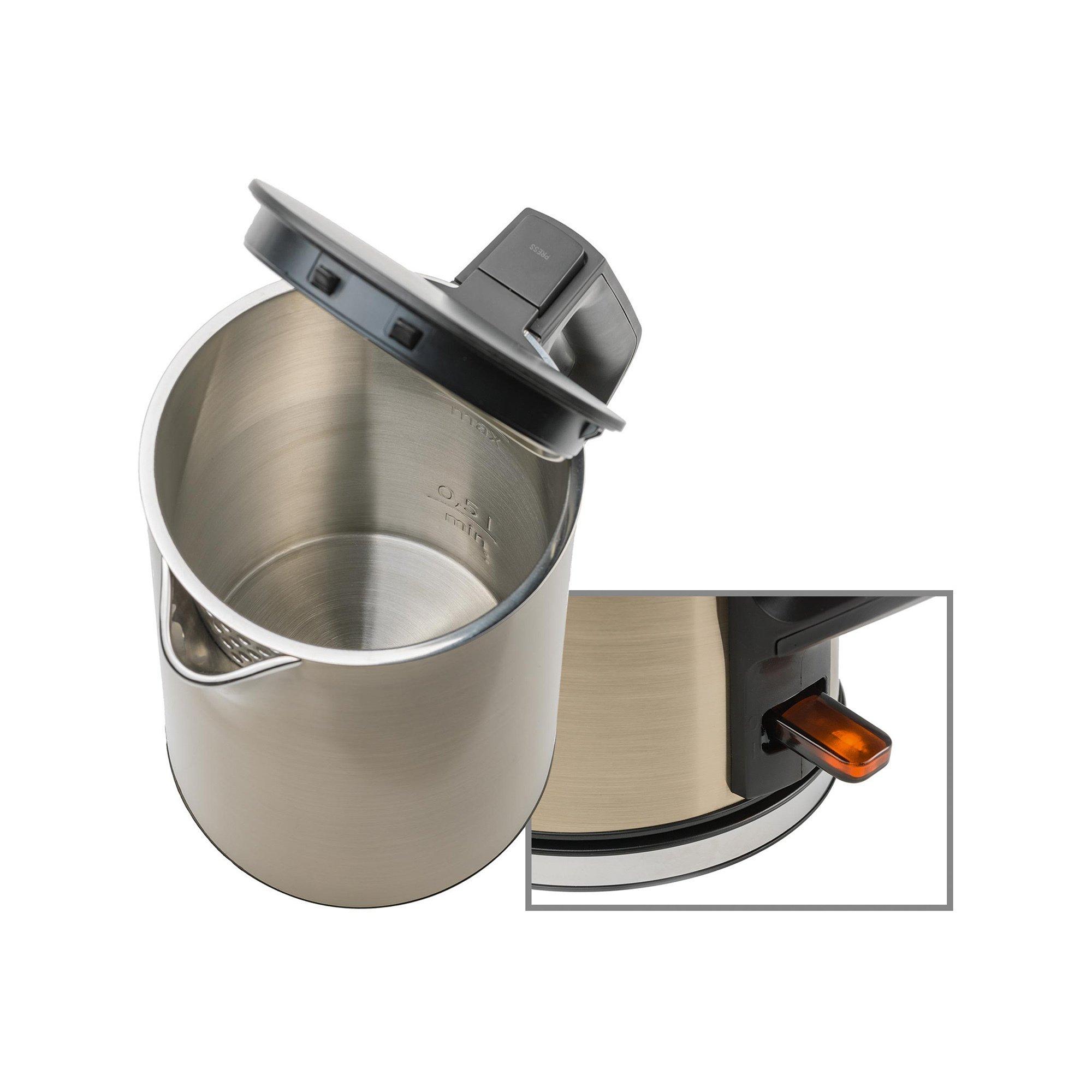 König Bouilloire électrique Bouillore  Steel Line, 1 lt 