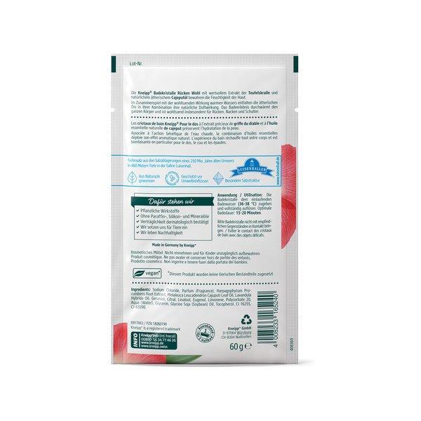Kneipp  Badekristalle Rücken Wohl 