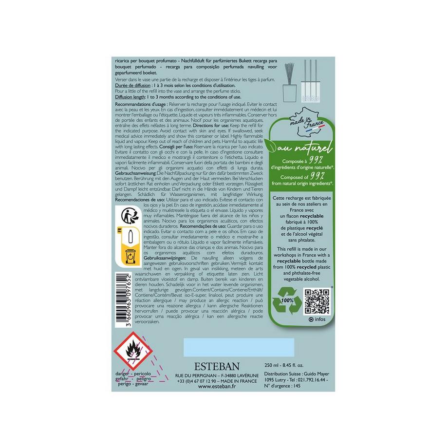 ESTEBAN Ricarica profumo PUR LIN 