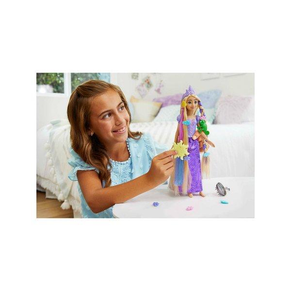 Mattel  Disney-Principesse Bambola Rapunzel Capelli da Favola 