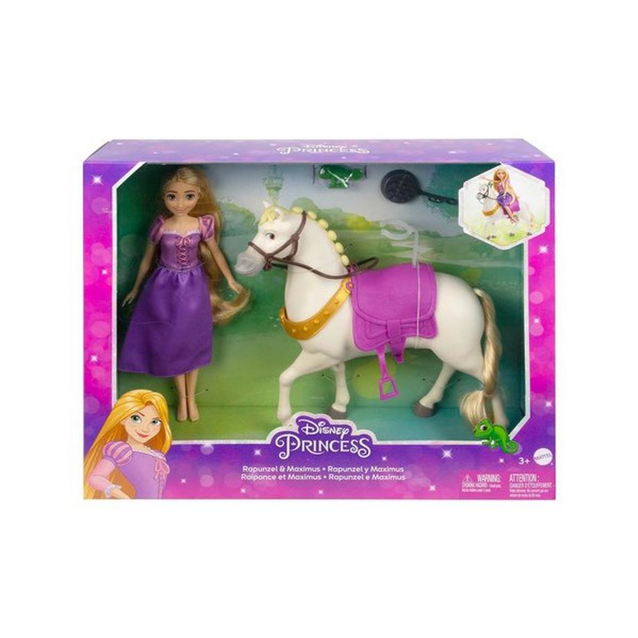 Mattel  Disney Prinzessin Rapunzel und Maximus 