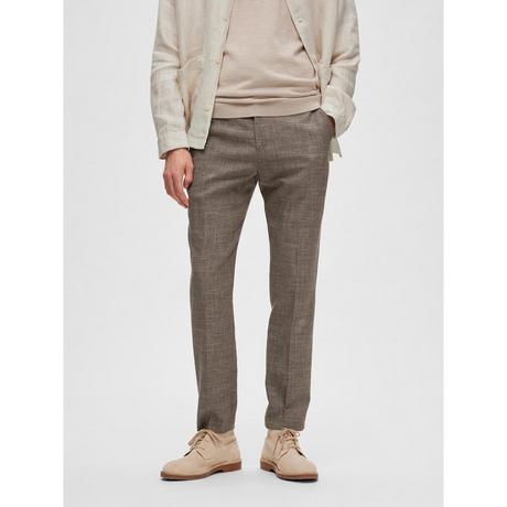 SELECTED Oasis Leinen Slim Fit Hose  