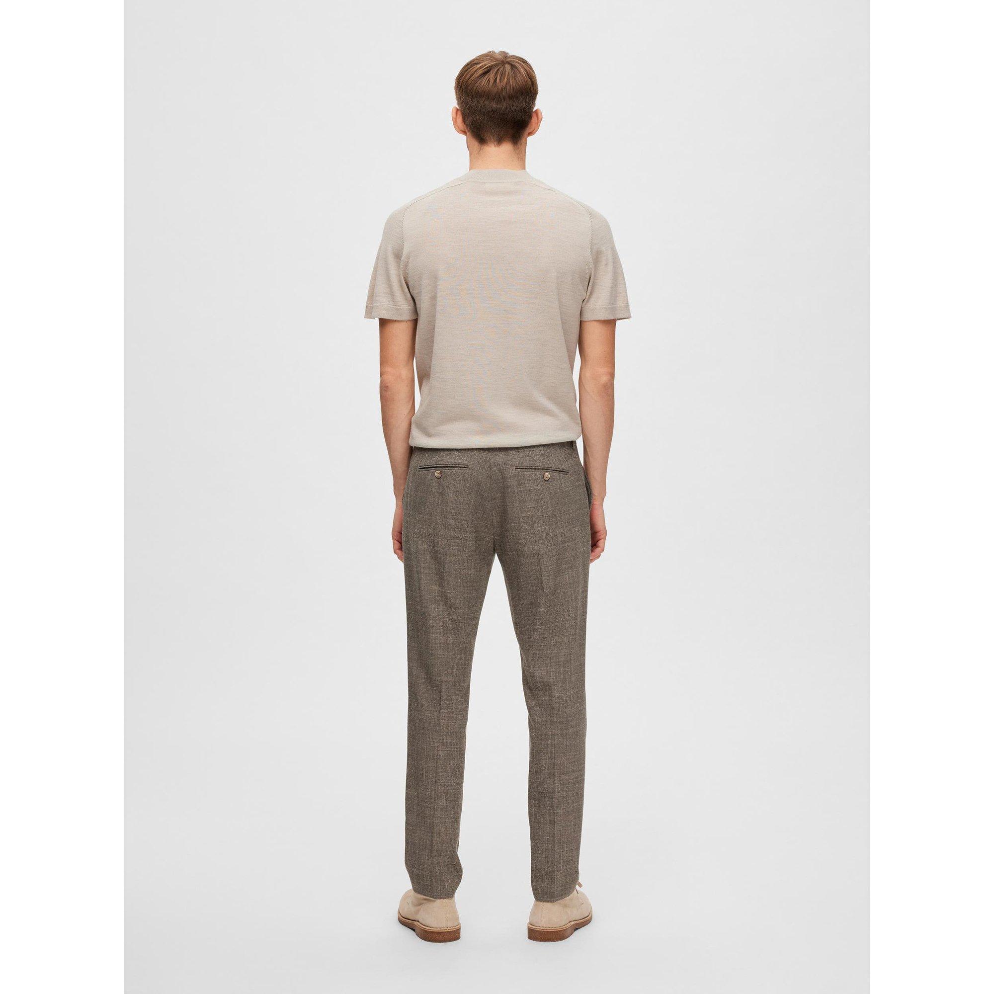 SELECTED Oasis Lino Slim Fit Pantaloni  