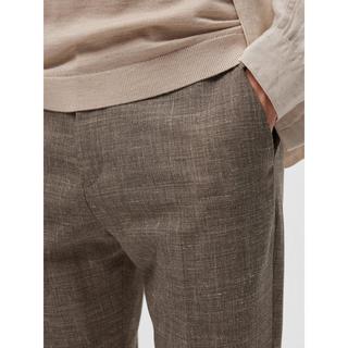 SELECTED Oasis Leinen Slim Fit Hose  