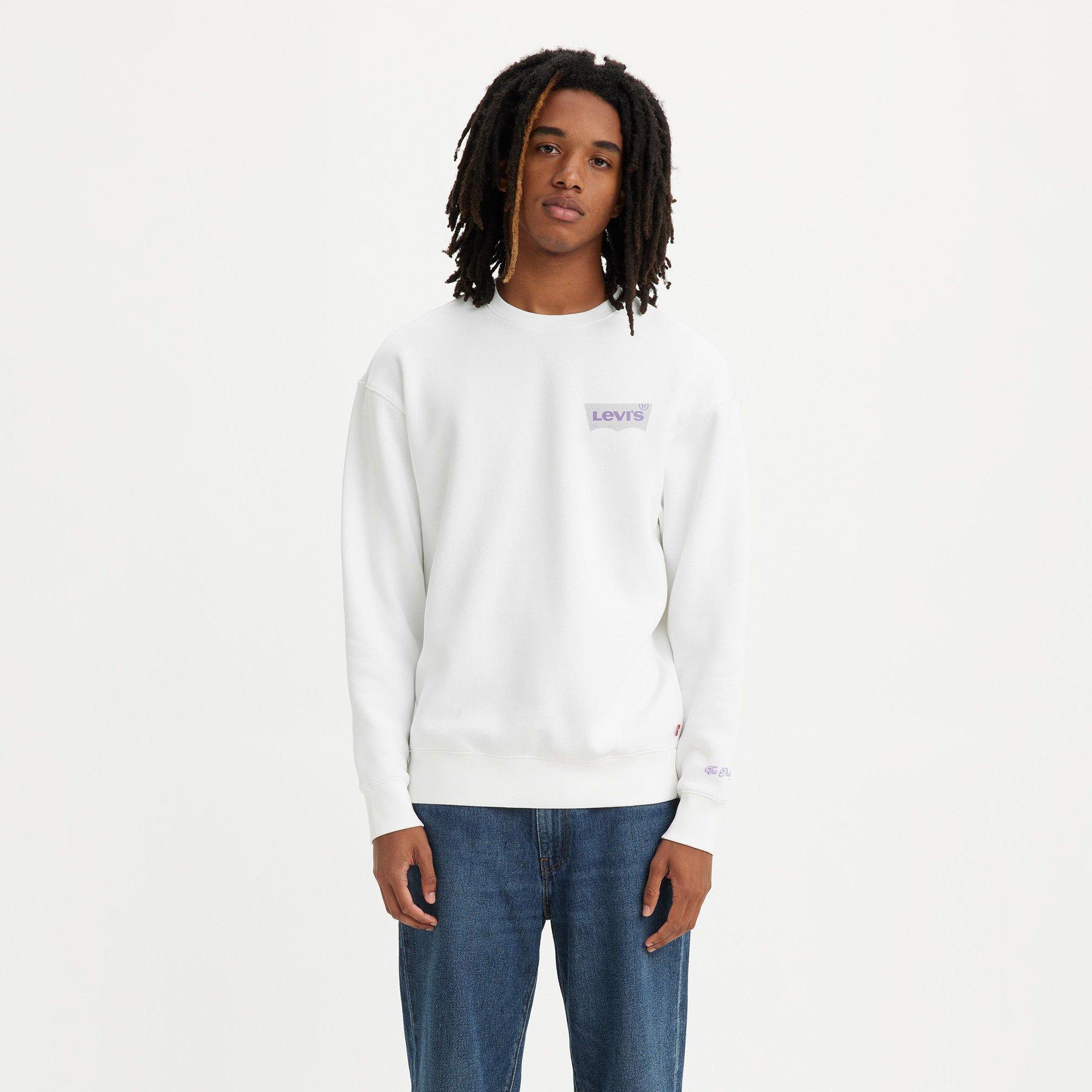 Levi's® RELAXD GRAPHIC CREW WHITES Hoodie 