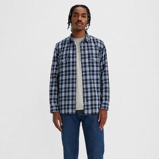 Levi's® RELAXED FIT WESTERN LIGHT INDIGO - WORN IN Camicia a maniche lunghe 