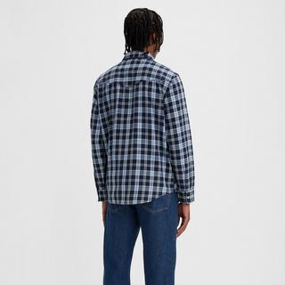 Levi's® RELAXED FIT WESTERN LIGHT INDIGO - WORN IN Camicia a maniche lunghe 