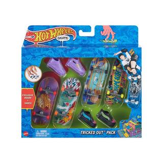 Hot Wheels  Skate Fingerboard + Scarpe 4-pack, modelli assortiti 