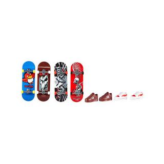 Hot Wheels  Skate Fingerboard + Schuhe 4er Pack, Zufallsauswahl 