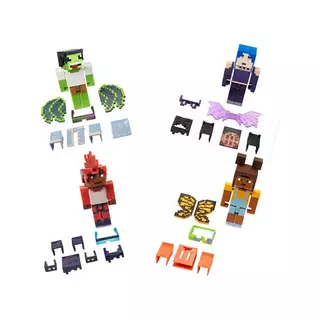 Jeu ​Minecraft  Figurines articulées et accessoires de Série