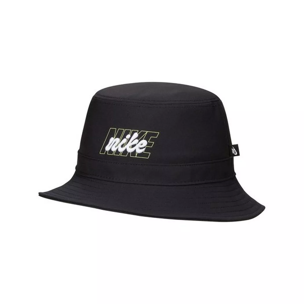 Nike - Sonnenhut, U Nk Apex Bucket Sq Gfx L, M, Black