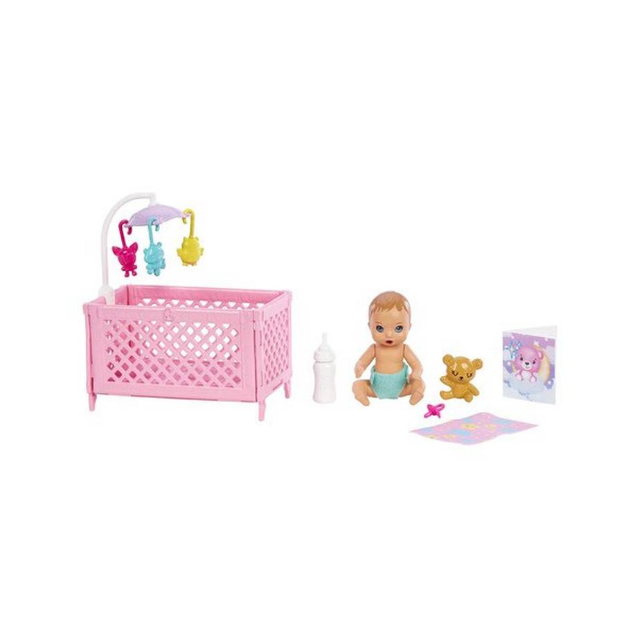 Barbie  Skipper Baby-Sitter-Coffret poupée et accessoires 
