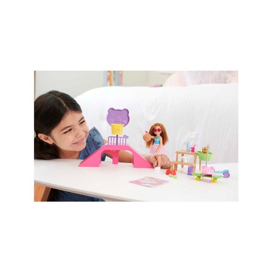 Barbie  Chelsea Skatepark Set da gioco 