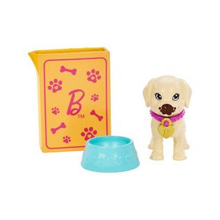 Barbie  Bambola di adozione per cani (bruna), playset con accessori 