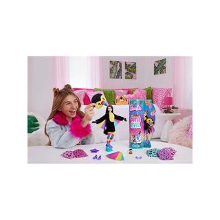 Barbie  Cutie Reveal Puppe im Tukan-Kostüm mit Farbwechsel (Dschungel-Serie) 