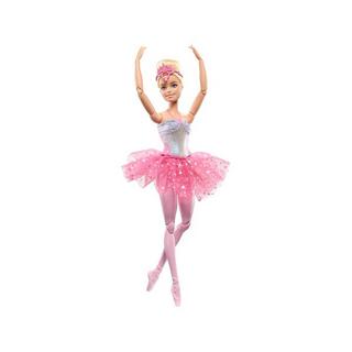 Barbie  Dreamtopia Zauberlicht Ballerina, Puppe mit Leucht-Kleid 