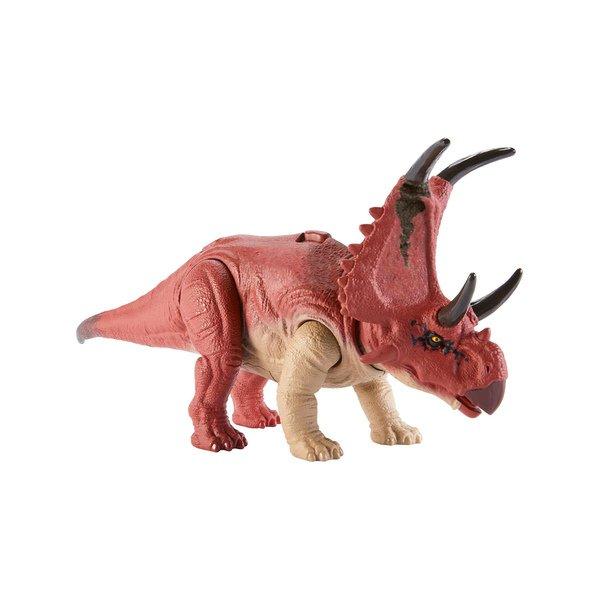 Mattel  Figura Jurassic World Wild Roar, modelli assortiti 