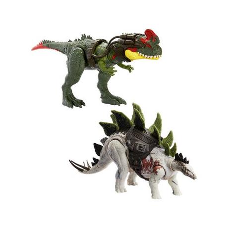 Mattel  Jurassic World Gigantic Trackers Figur, Zufallsauswahl 