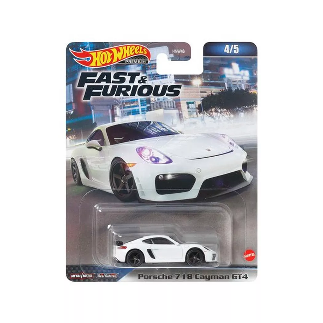 Hot Wheels - Premium Fast & Furious Modell, Zufallsauswahl, Multicolor