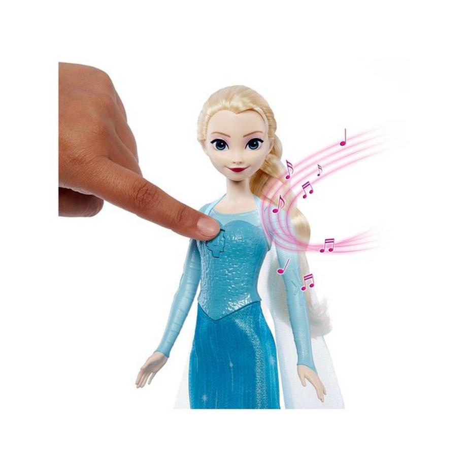 Mattel  Disney Die Eiskönigin singende Elsa-Puppe, Tedesco 