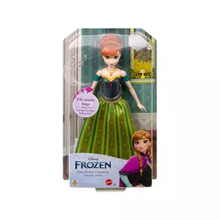 Mattel  Disney Frozen Anna bambola canterina, francese 