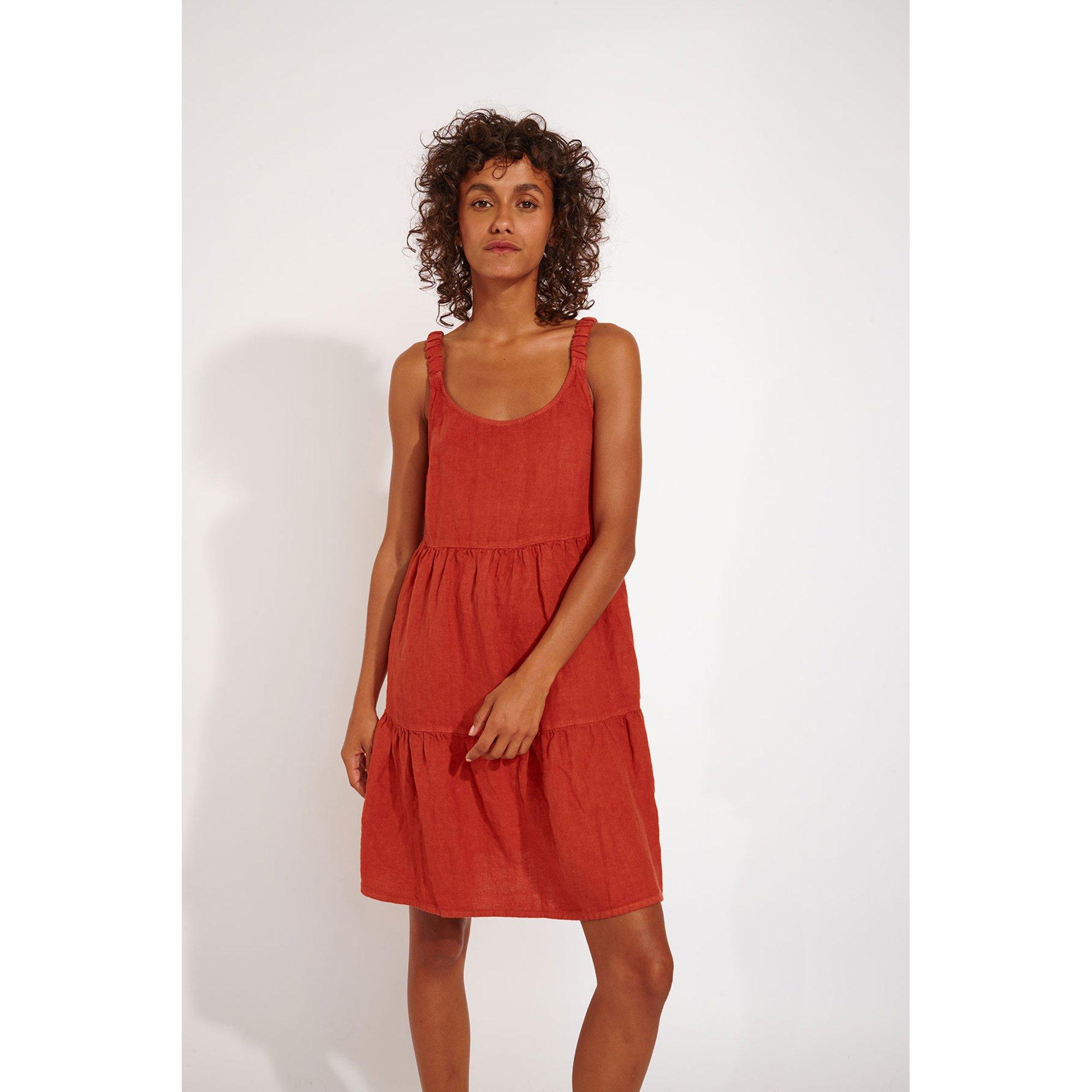 Image of Strandkleid, Ohne Arm Damen Rost M