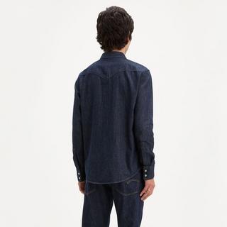 Levi's® Barstow Western Standard Dark Indigo Flat Finish Camicia a Maniche Lunghe  