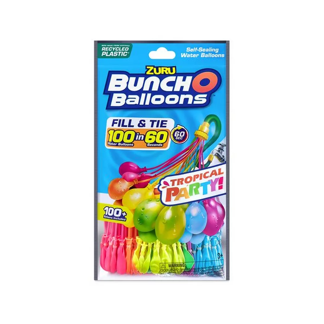 Zuru - Bunch O Balloons Tropical Party, Multicolor