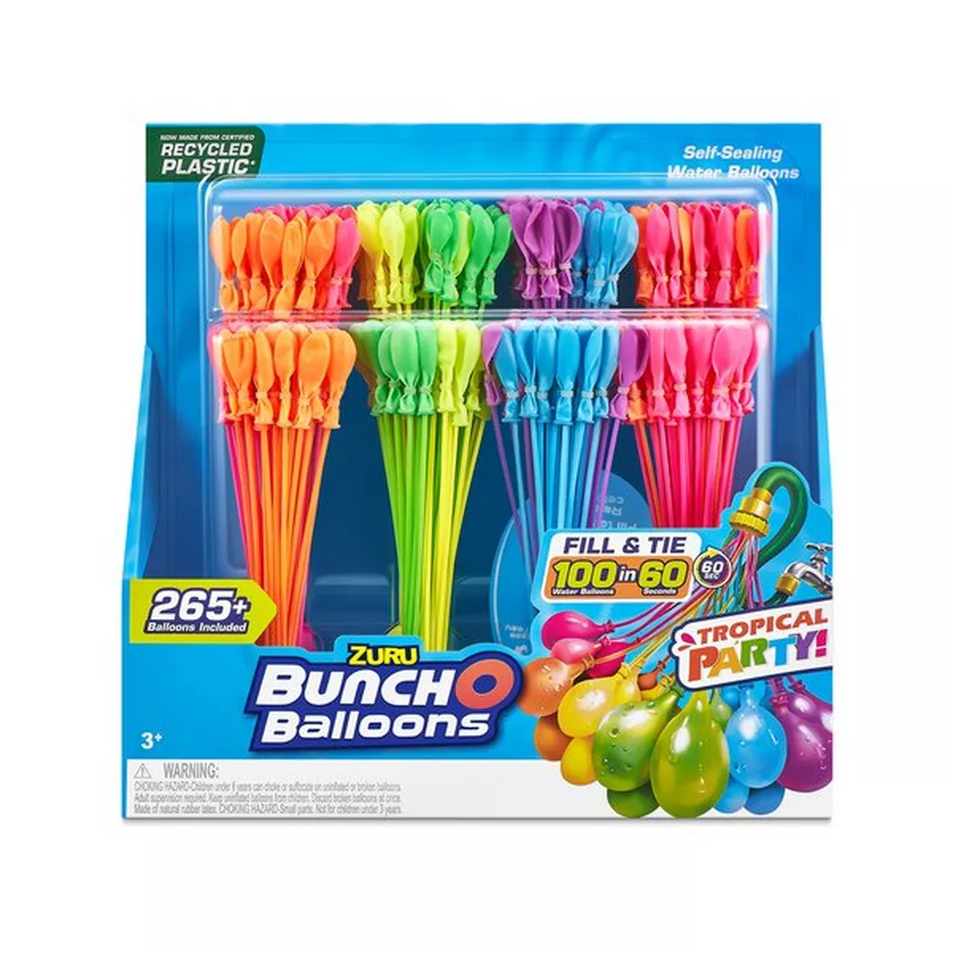 Zuru - Bunch O Balloons Tropical Party 8er-Pack, Multicolor