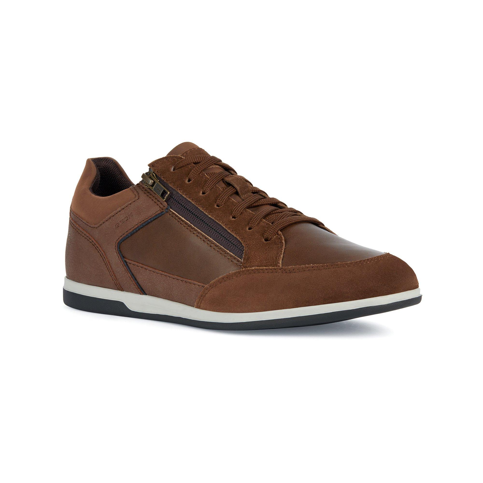 GEOX U RENAN B - VIT.CERATO+SCAMOSC Sneakers, Low Top 