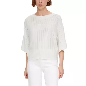 Strickpullover. rundhals