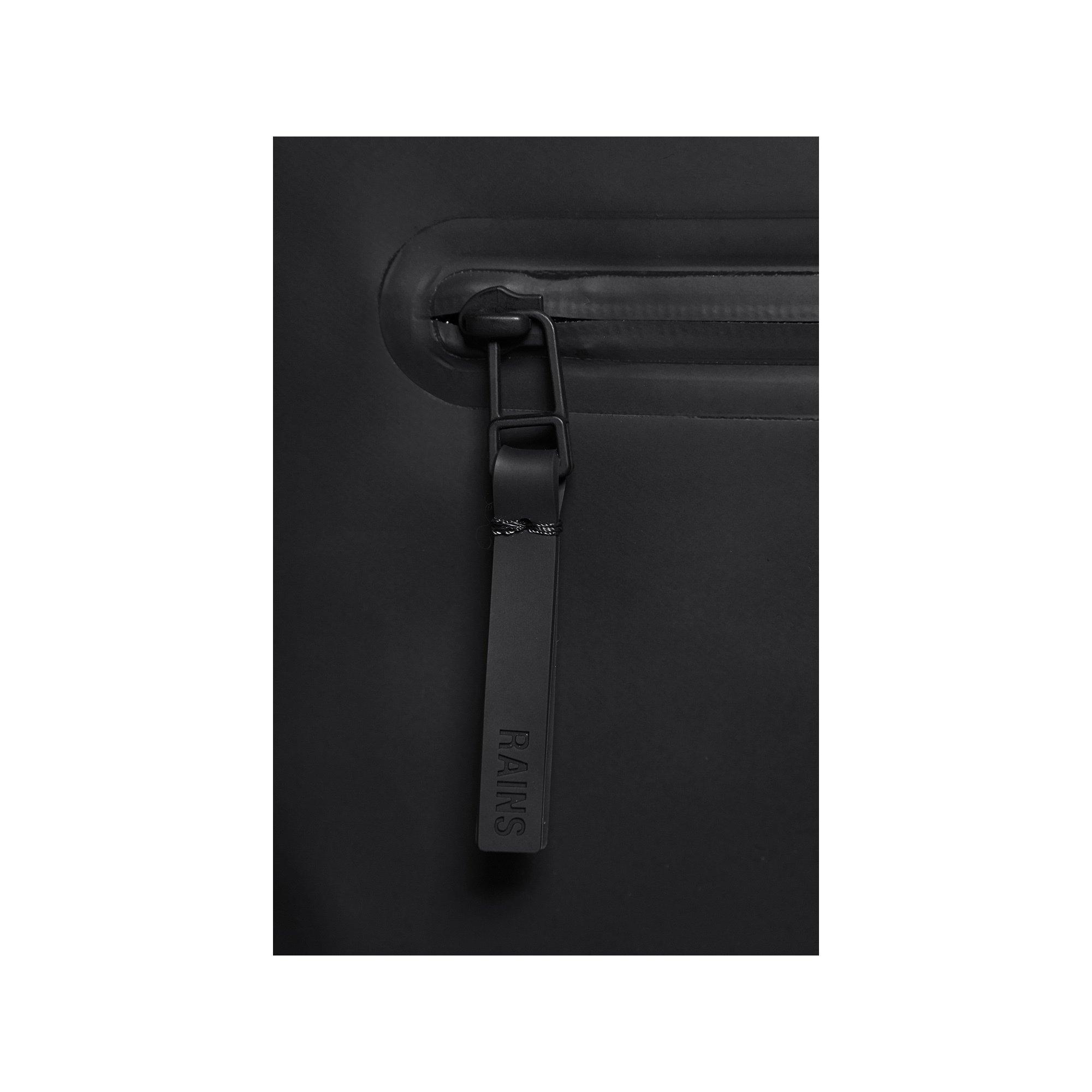 RAINS Rucksack Rolltop Rucksack Black