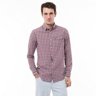 Scotch & Soda check mix shirt Chemise, regular fit, manches longues 