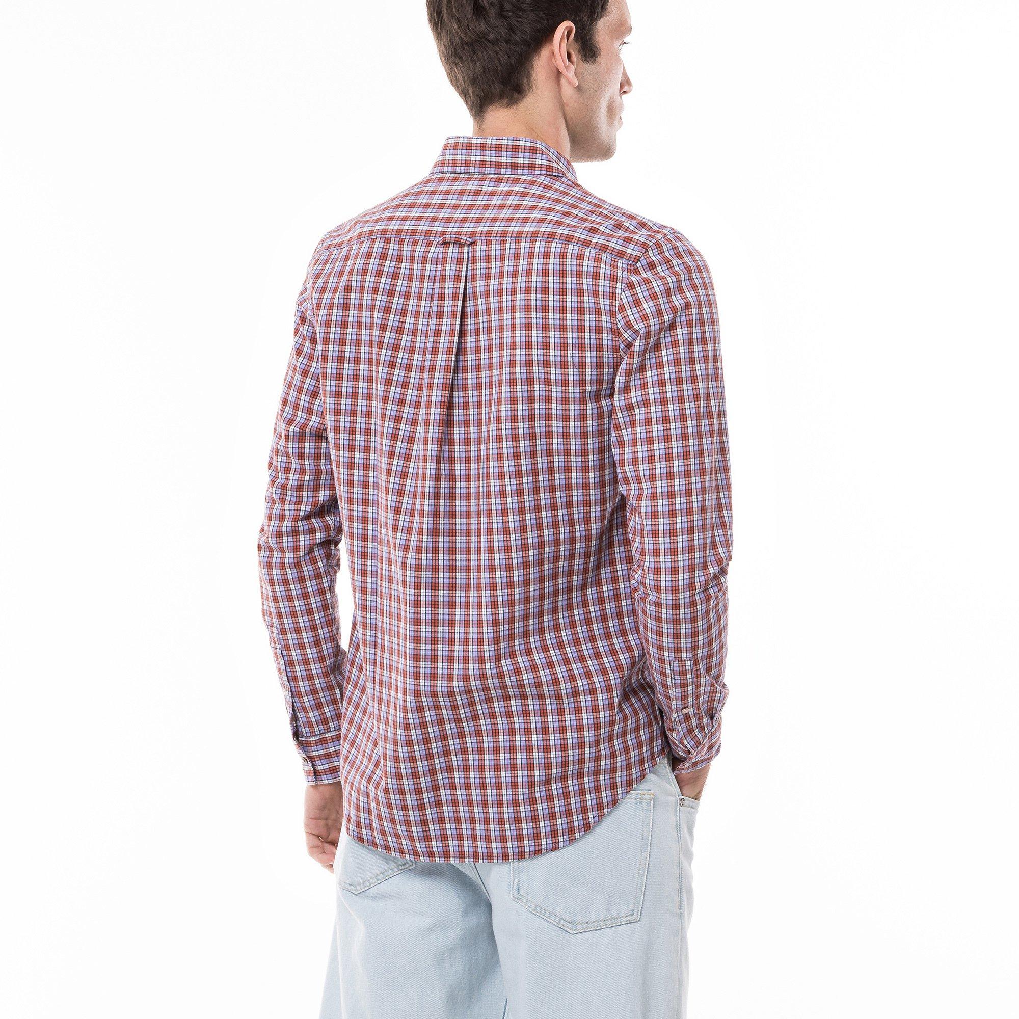 Scotch & Soda check mix shirt Chemise, regular fit, manches longues 