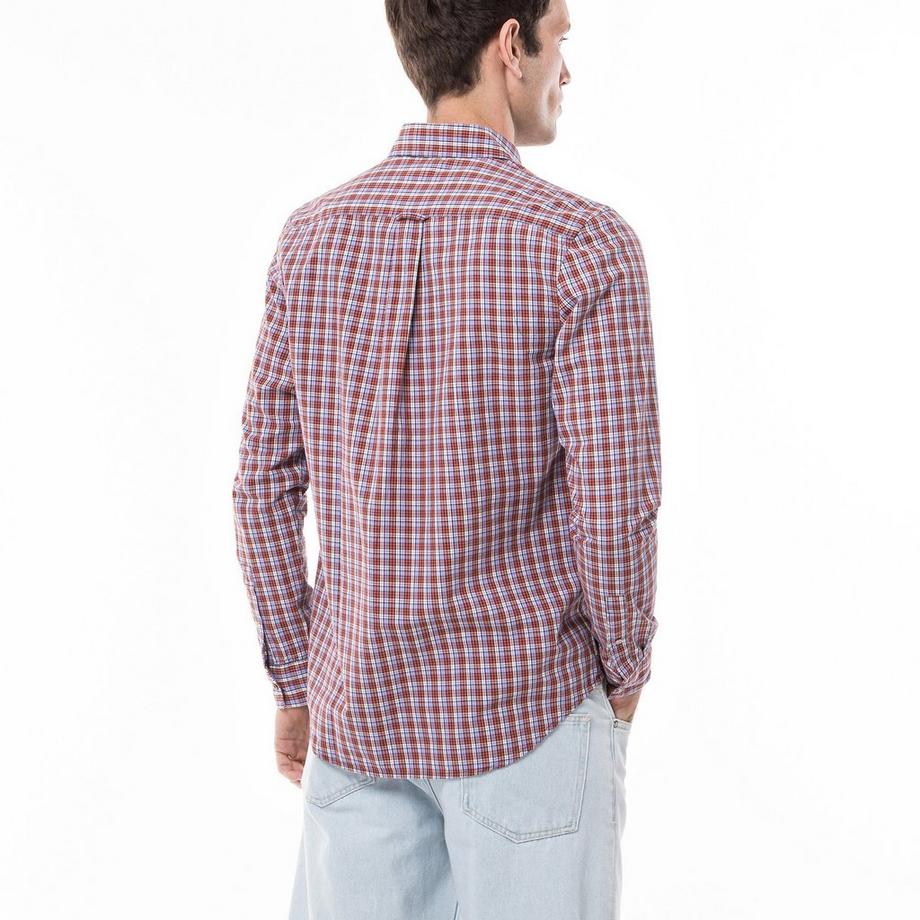 Scotch & Soda check mix shirt Camicia, regular fit, maniche lunghe 