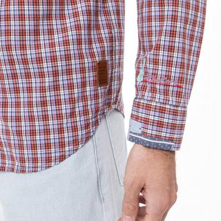 Scotch & Soda check mix shirt Chemise, regular fit, manches longues 